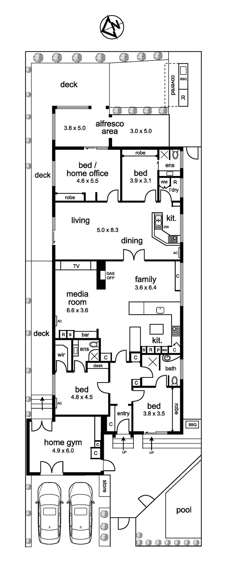 Floorplan of Homely house listing, 25 Clanbrae Avenue, Burwood VIC 3125