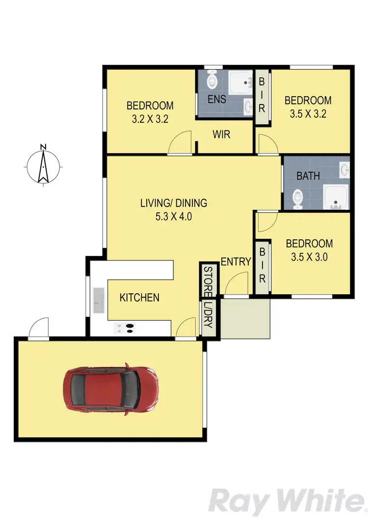 Floorplan of Homely unit listing, 3/9 Loddon Avenue, Reservoir VIC 3073