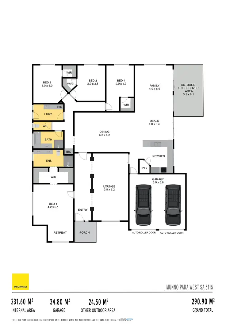 Floorplan of Homely house listing, Address available on request