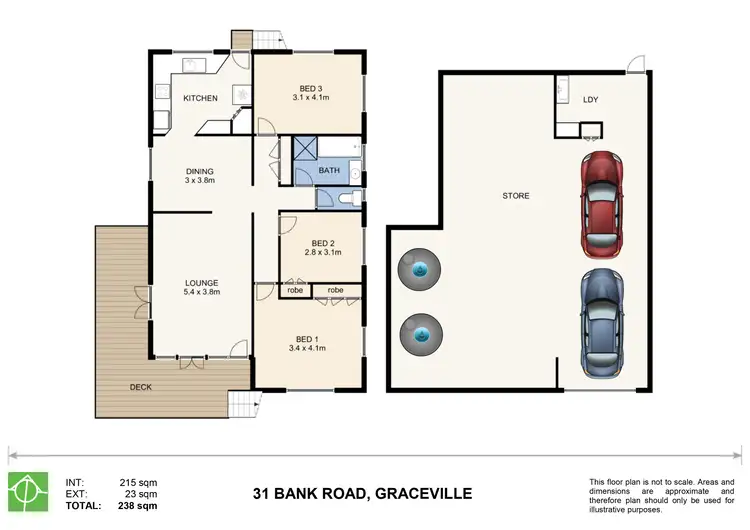 Floorplan of Homely house listing, 31 Bank Road, Graceville QLD 4075
