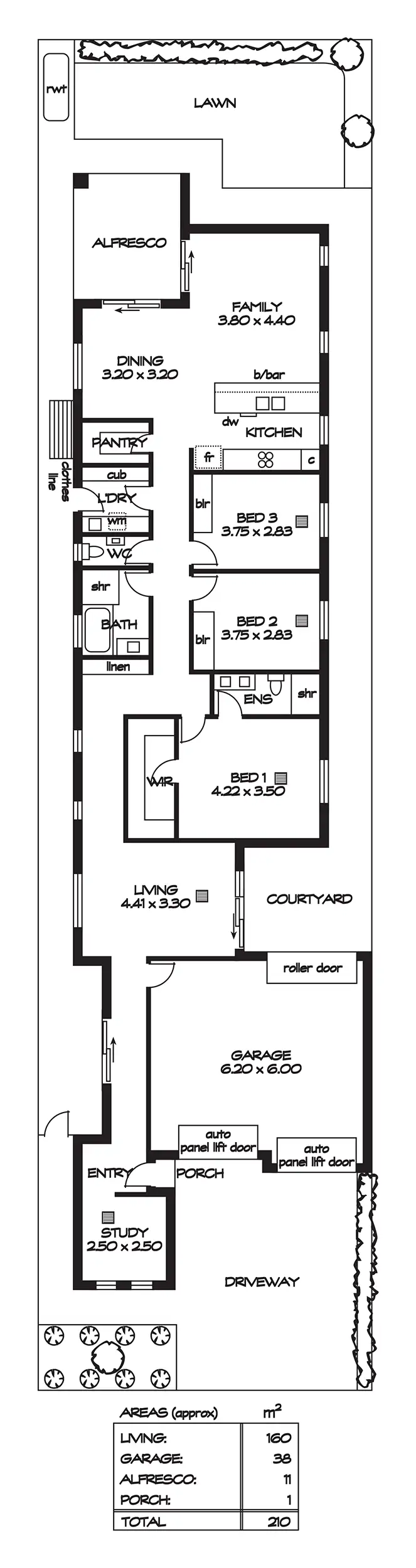 Floorplan of Homely house listing, 5B Shalford Terrace, Campbelltown SA 5074