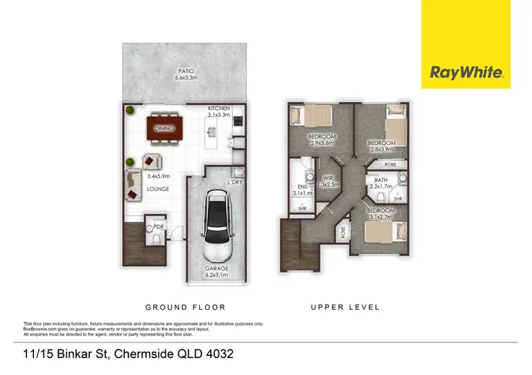 Floorplan of Homely unit listing, 11/15 Binkar Street, Chermside QLD 4032