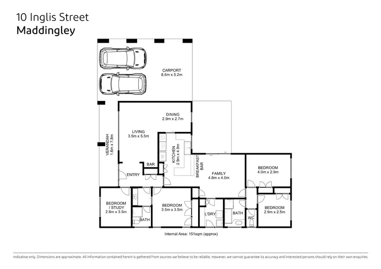 Floorplan of Homely house listing, 10 Inglis Street, Maddingley VIC 3340
