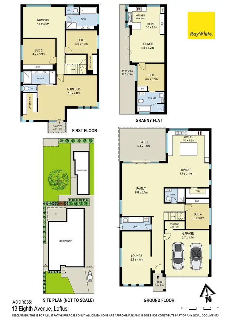Floorplan of Homely house listing, 13 Eighth Avenue, Loftus NSW 2232