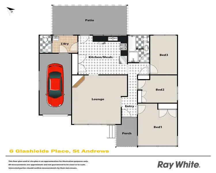 Floorplan of Homely house listing, 6 Galashiels Avenue, St Andrews NSW 2566