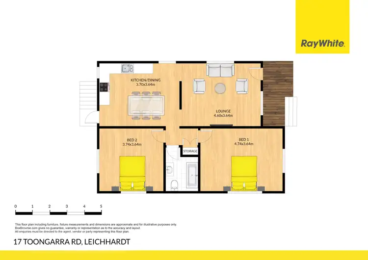 Floorplan of Homely house listing, 17 Toongarra Road, Leichhardt QLD 4305