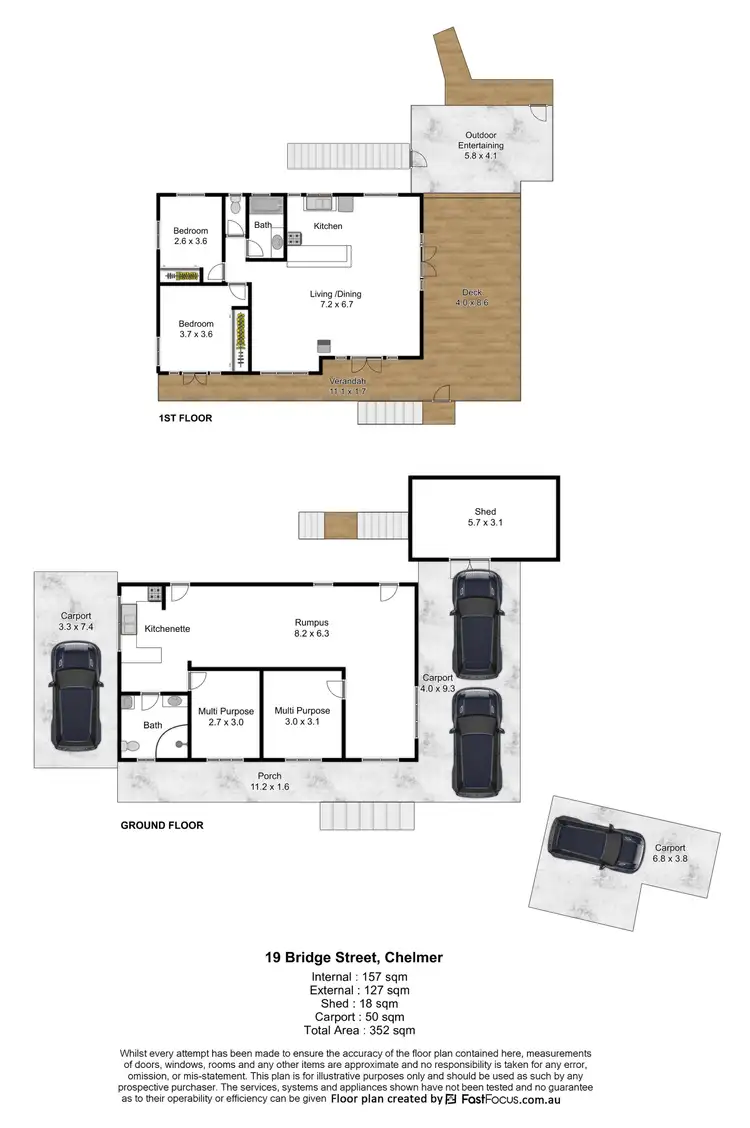 Floorplan of Homely house listing, 19 Bridge Street, Chelmer QLD 4068