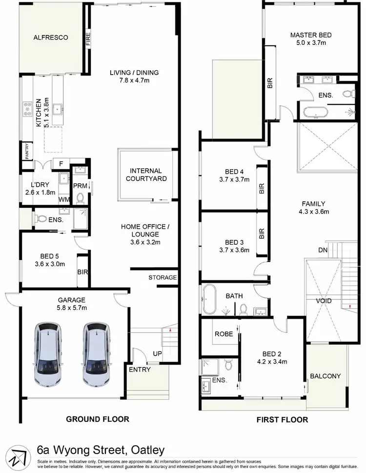 Floorplan of Homely house listing, 6a Wyong Street, Oatley NSW 2223