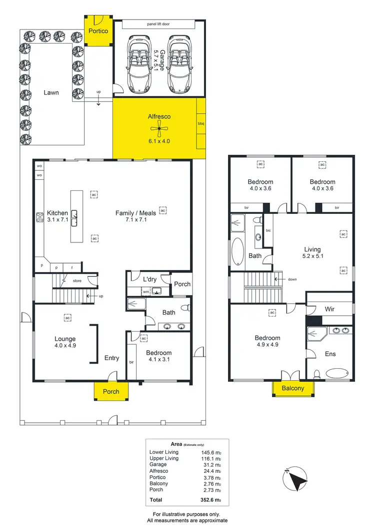 Floorplan of Homely house listing, 15 Charles Mathews Circle, St Clair SA 5011
