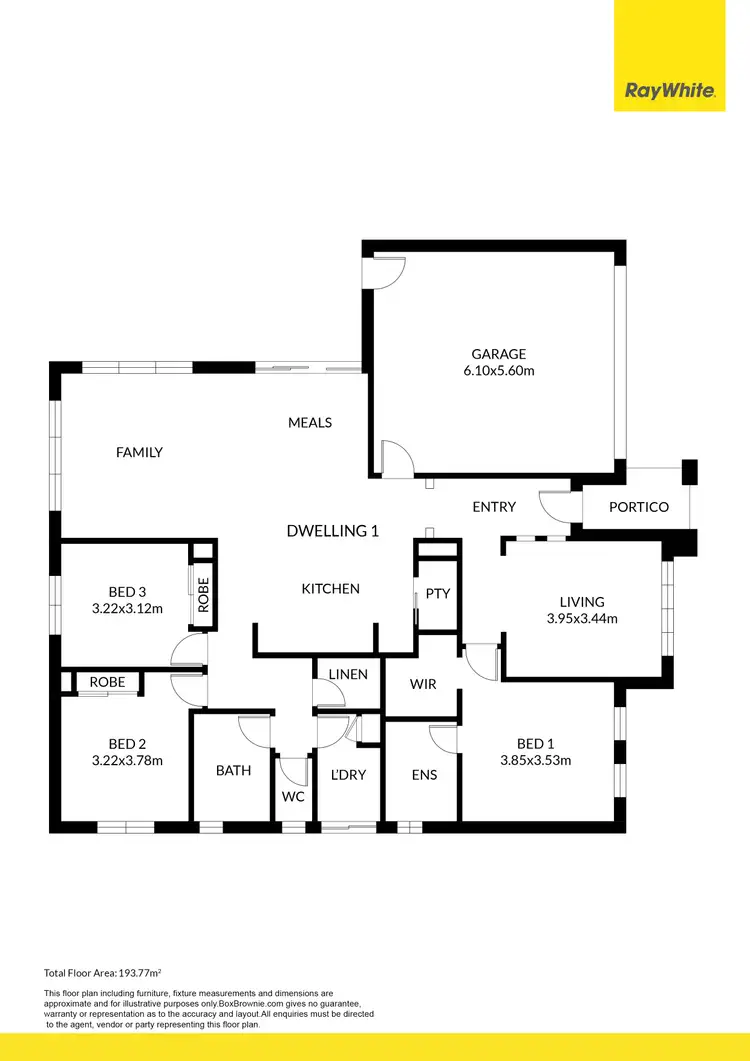 Floorplan of Homely house listing, 21 Campbell Street (Lot 64 Wollaston Way Estate), Warrnambool VIC 3280