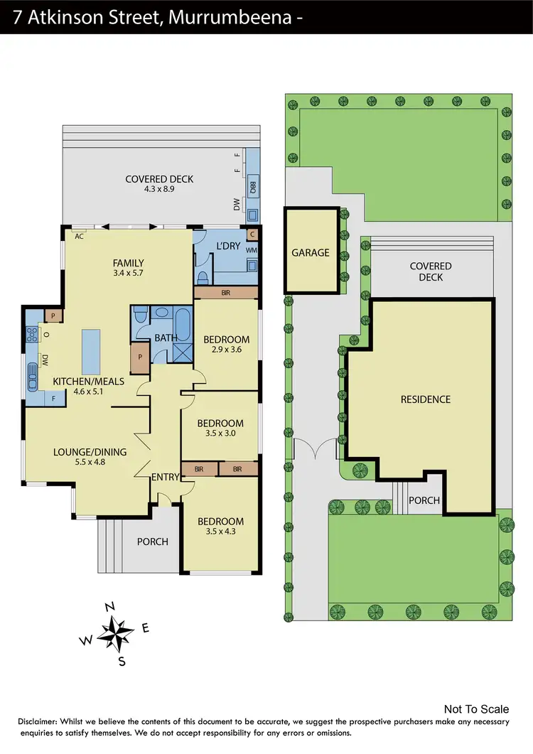Floorplan of Homely house listing, 7 Atkinson Street, Murrumbeena VIC 3163