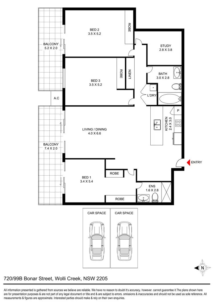 Floorplan of Homely apartment listing, Address available on request