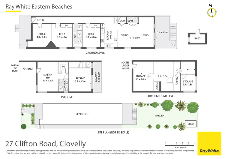 Floorplan of Homely house listing, 27 Clifton Road, Clovelly NSW 2031