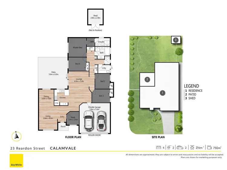 Floorplan of Homely house listing, 23 Reardon Street, Calamvale QLD 4116