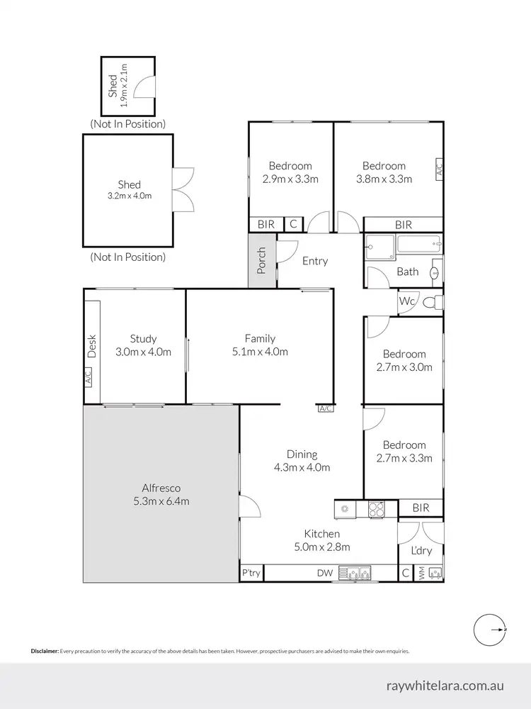 Floorplan of Homely house listing, 2 Gaunt Street, Lara VIC 3212