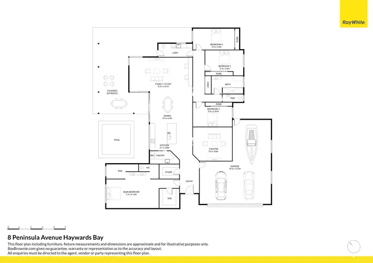 Floorplan of Homely house listing, 8 Peninsula Avenue, Haywards Bay NSW 2530
