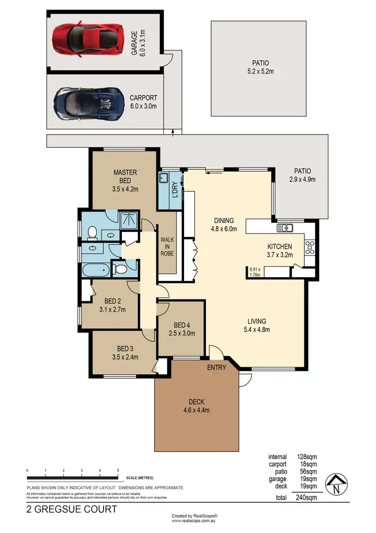 Floorplan of Homely house listing, 2 Gregsue Court, The Gap QLD 4061