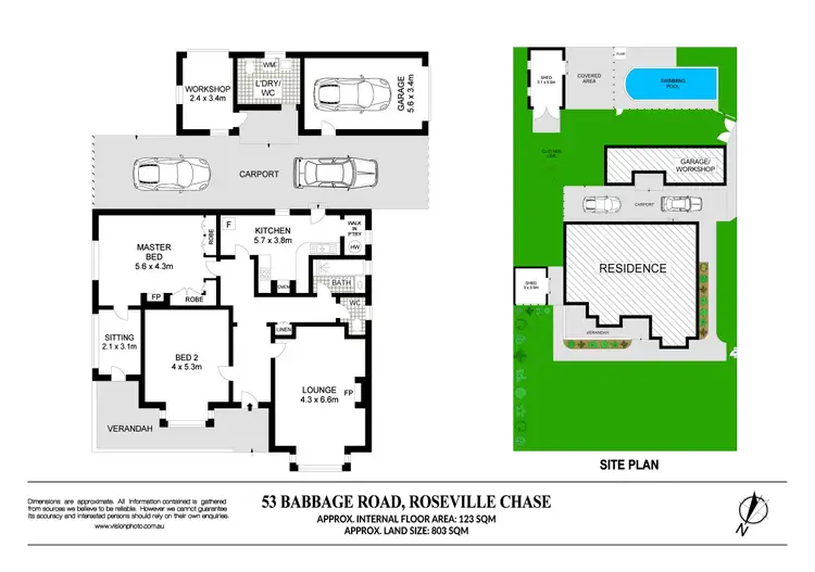 Floorplan of Homely house listing, 53 Babbage Road, Roseville Chase NSW 2069