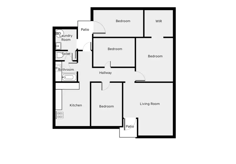 Floorplan of Homely house listing, 13 Kauri Street, Red Cliffs VIC 3496