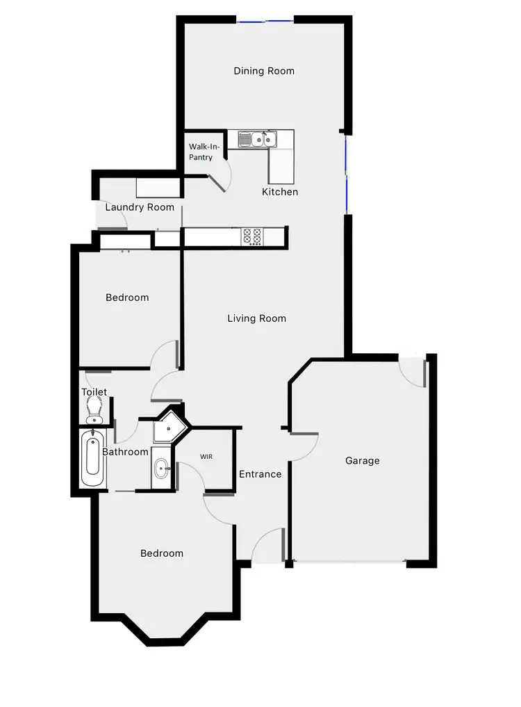 Floorplan of Homely house listing, 7/6-8 Sapphire Court, Mildura VIC 3500