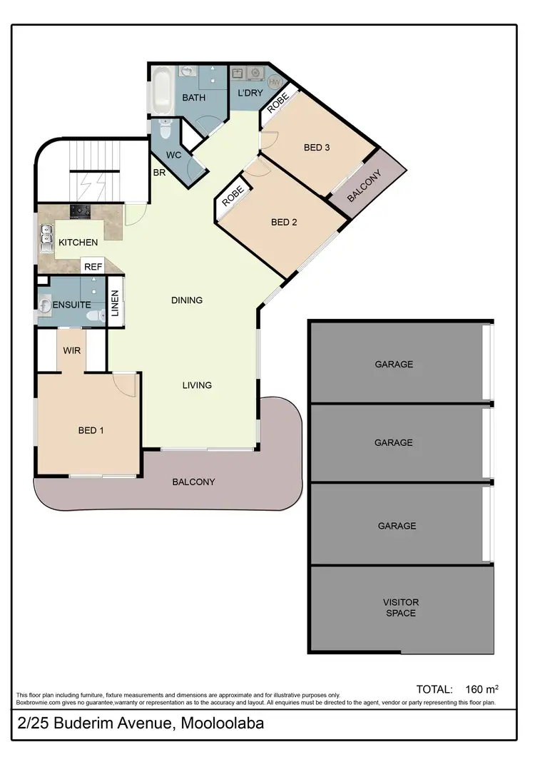 Floorplan of Homely unit listing, 2/25 Buderim Avenue, Mooloolaba QLD 4557