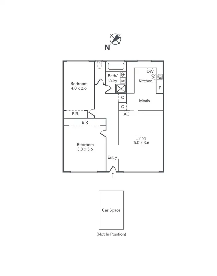 Floorplan of Homely apartment listing, 7/21 Parslow Street, Malvern VIC 3144