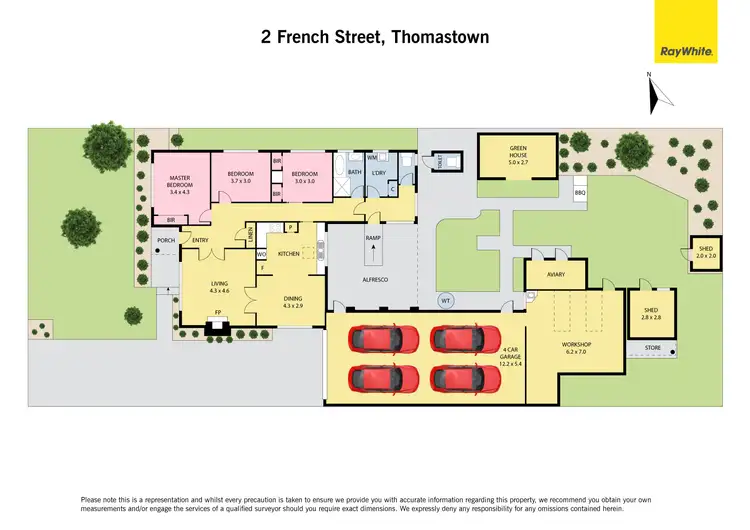 Floorplan of Homely house listing, 2 French Street, Thomastown VIC 3074