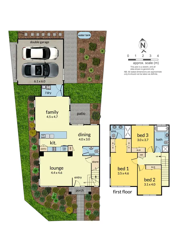 Floorplan of Homely house listing, 9 Waverley Park Drive, Mulgrave VIC 3170