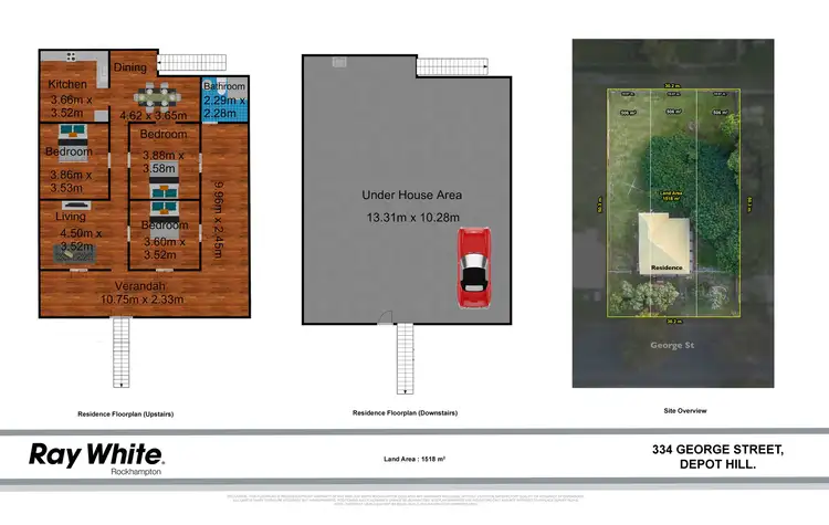 Floorplan of Homely house listing, 334 George Street, Depot Hill QLD 4700