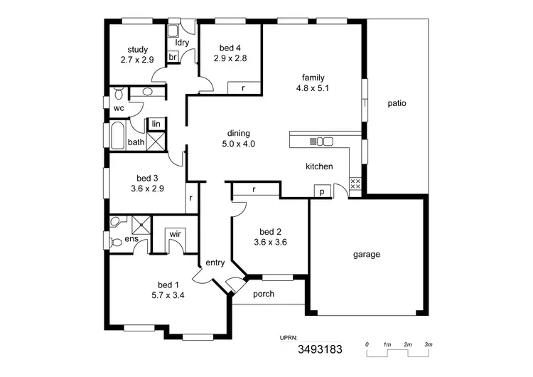 Floorplan of Homely house listing, (D.H.A) Defence Housing Australia, Evanston Park SA 5116