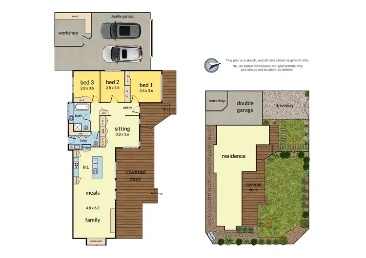 Floorplan of Homely house listing, 8 Allaware Avenue, Croydon VIC 3136