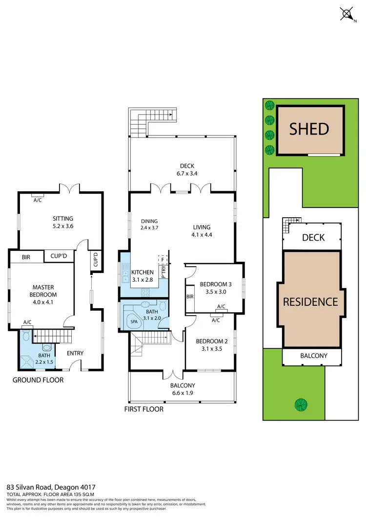 Floorplan of Homely house listing, 83 Silvan Road, Deagon QLD 4017