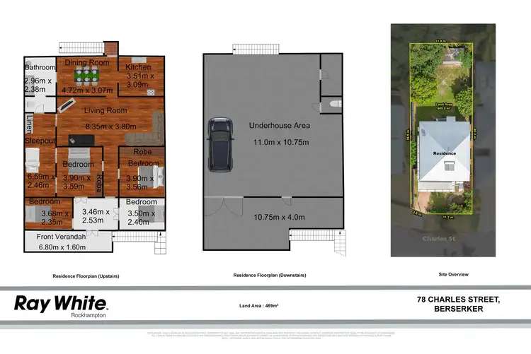 Floorplan of Homely house listing, 78 Charles Street, Berserker QLD 4701