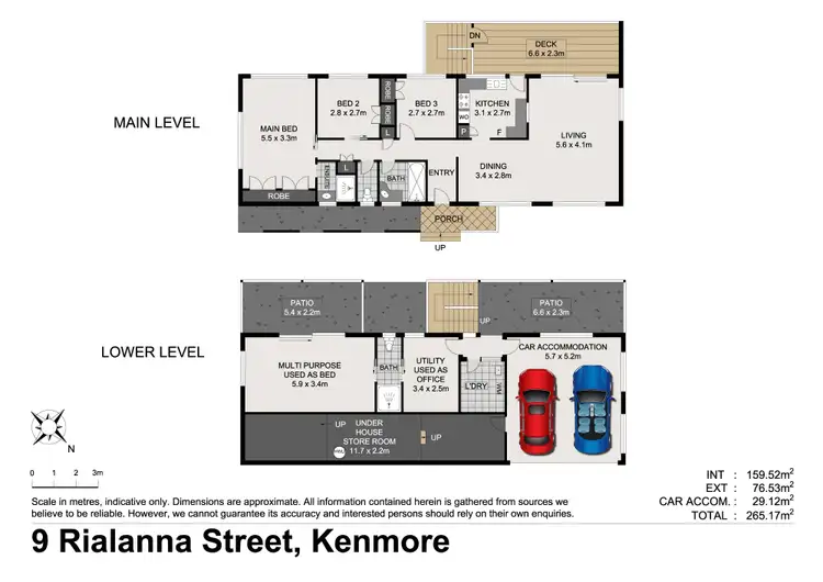 Floorplan of Homely house listing, 9 Rialanna Street, Kenmore QLD 4069