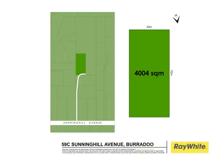 Floorplan of Homely land listing, 59C Sunninghill Avenue, Burradoo NSW 2576
