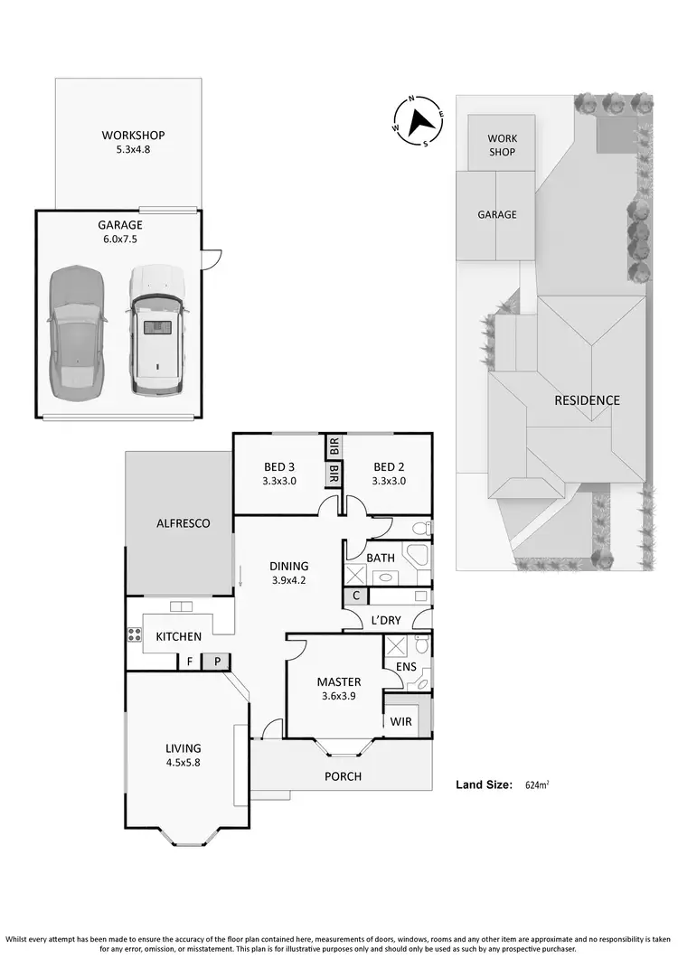 Floorplan of Homely house listing, 77 Warrawee Circuit, Frankston VIC 3199