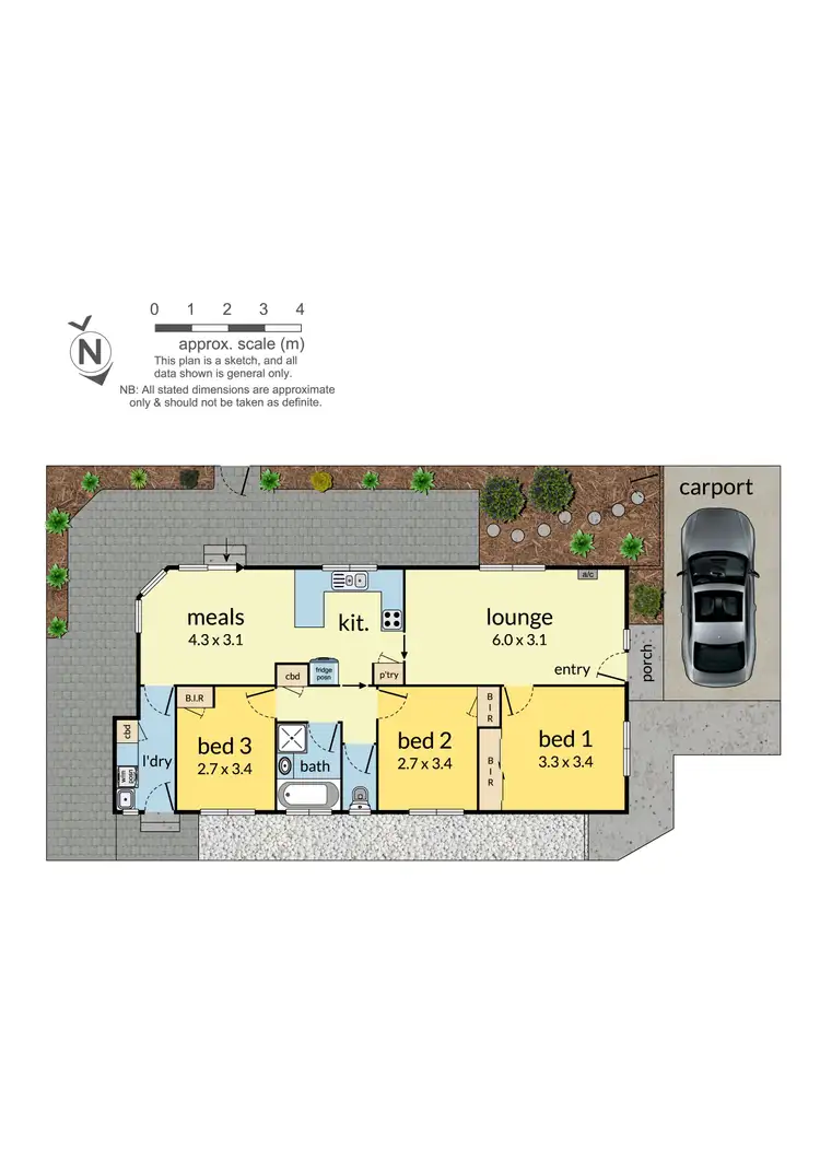 Floorplan of Homely unit listing, 2/20 Coomleigh Avenue, Glen Waverley VIC 3150