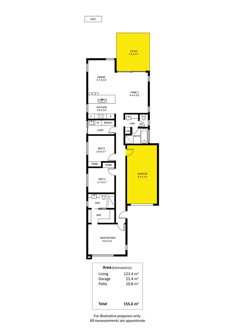 Floorplan of Homely house listing, 89B Dunrobin Road, Warradale SA 5046