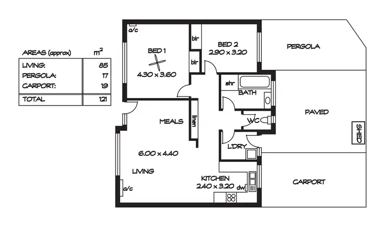 Floorplan of Homely house listing, 16/15-23 Windsor Grove, Klemzig SA 5087