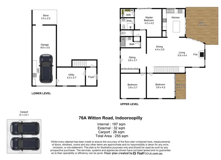 Floorplan of Homely house listing, 76a Witton Road, Indooroopilly QLD 4068
