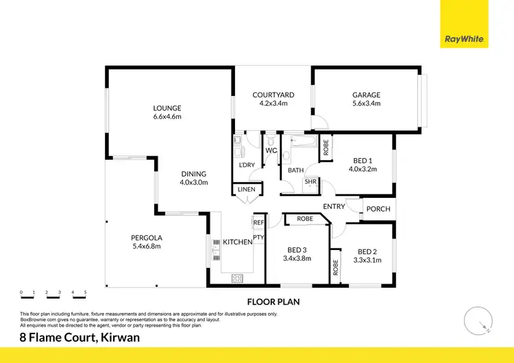Floorplan of Homely house listing, 8 Flame Court, Kirwan QLD 4817