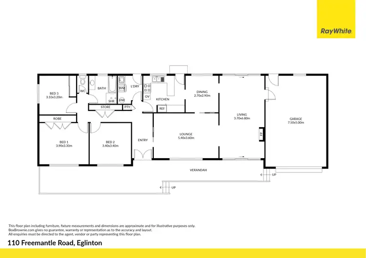 Floorplan of Homely house listing, 110 Freemantle Road, Eglinton NSW 2795