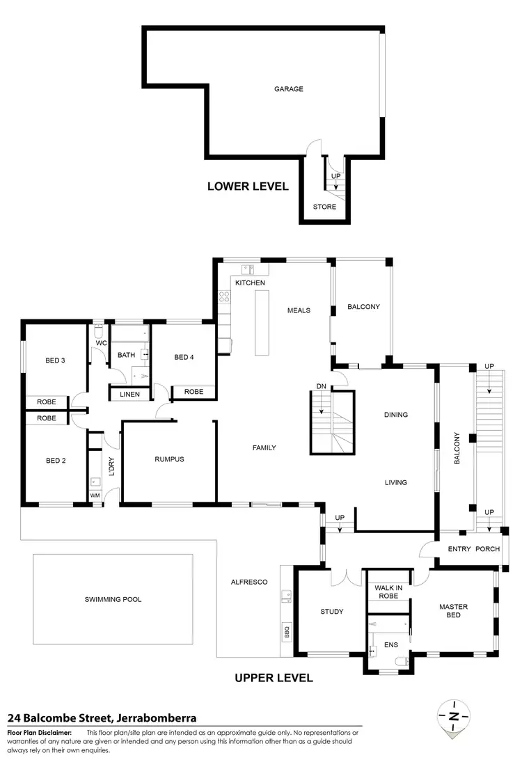 Floorplan of Homely house listing, 24 Balcombe Street, Jerrabomberra NSW 2619