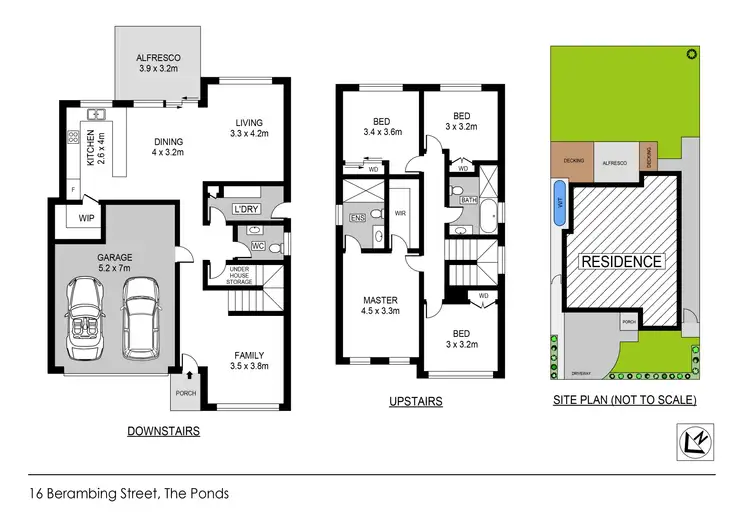 Floorplan of Homely house listing, 16 Berambing Street, The Ponds NSW 2769