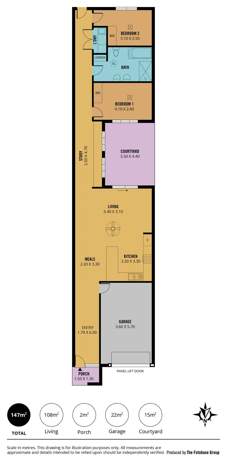 Floorplan of Homely house listing, 16 Lawton Crescent, Woodville West SA 5011