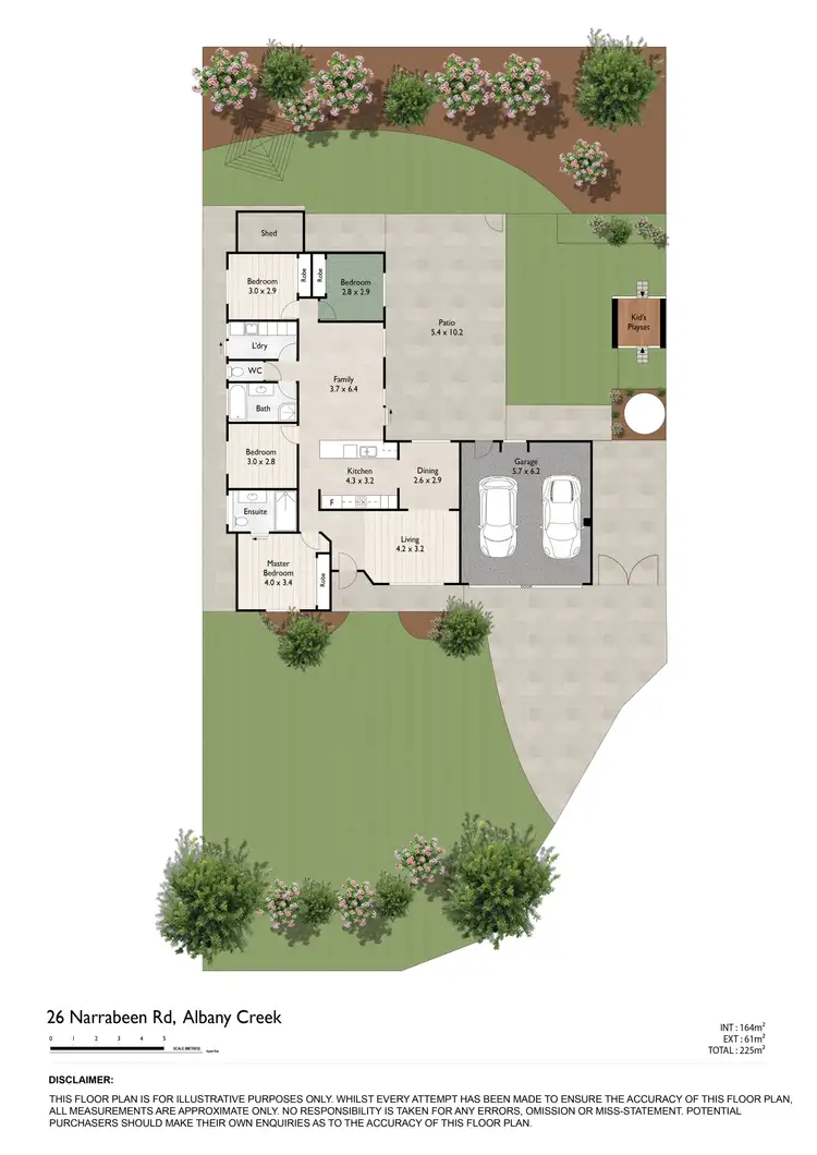 Floorplan of Homely house listing, 26 Narrabeen Road, Albany Creek QLD 4035