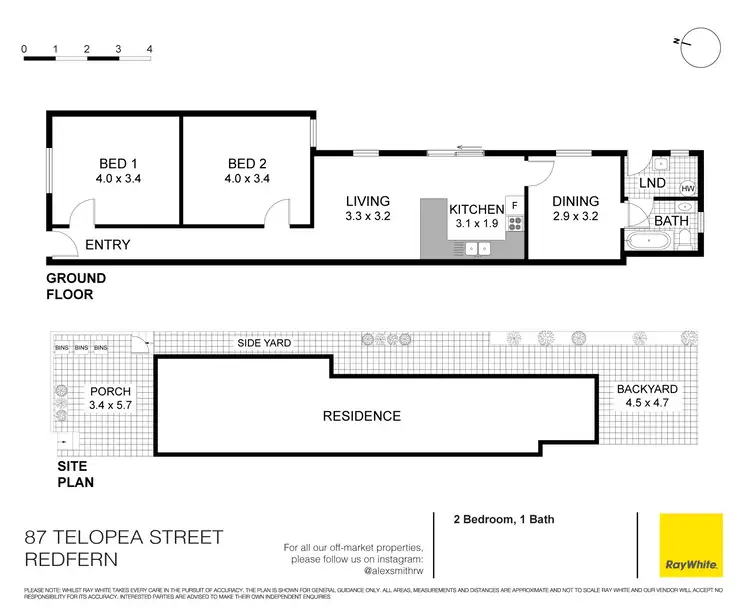 Floorplan of Homely house listing, 87 Telopea Street, Redfern NSW 2016