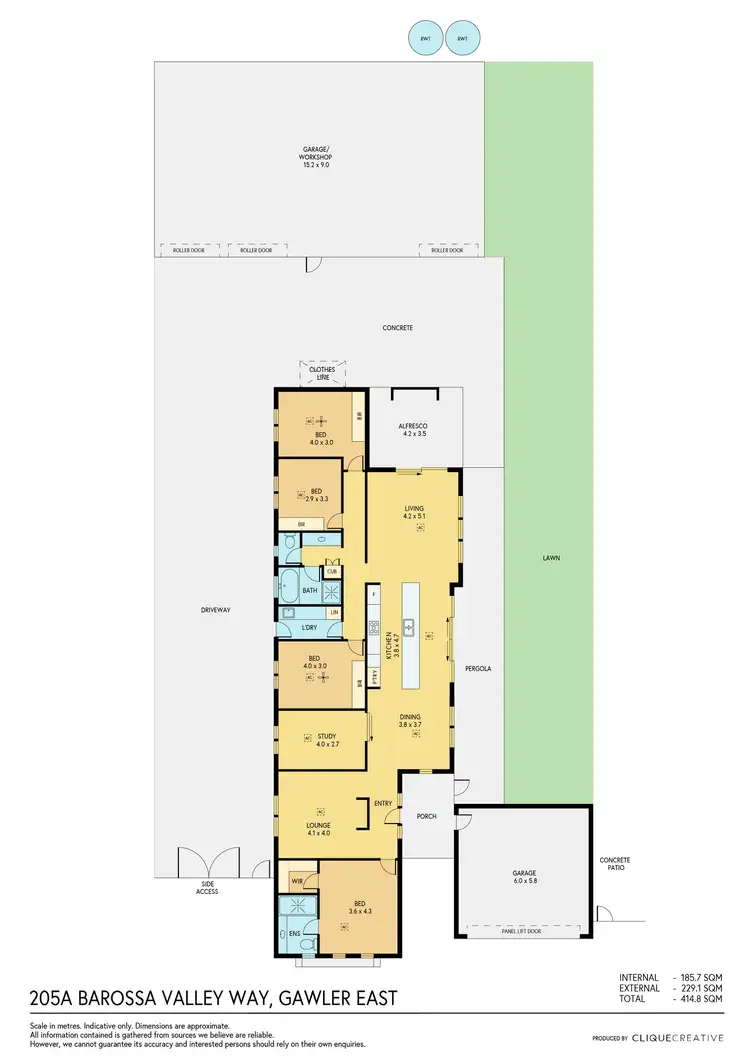 Floorplan of Homely house listing, 205A Barossa Valley Way, Gawler East SA 5118