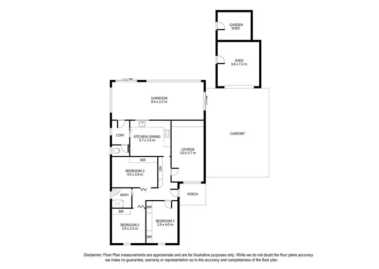 Floorplan of Homely house listing, 9 Playford Street, Mount Gambier SA 5290