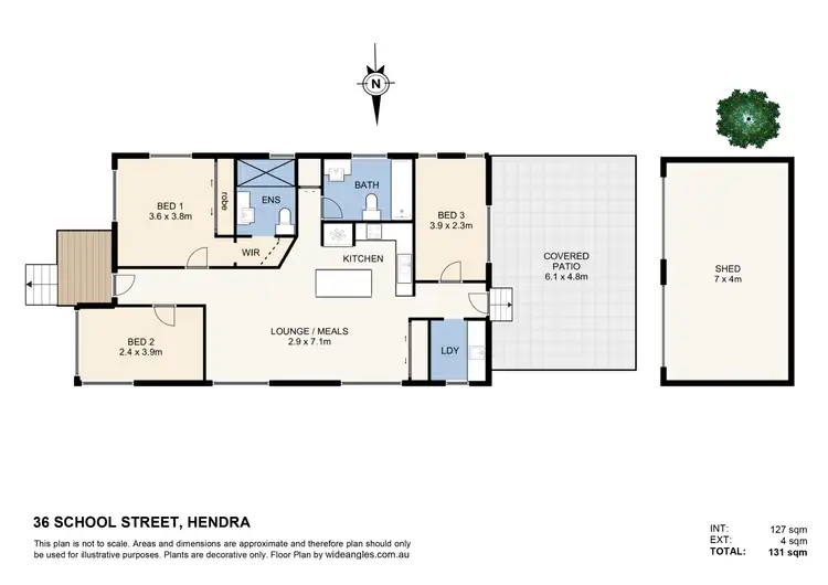 Floorplan of Homely house listing, 36 School Street, Hendra QLD 4011